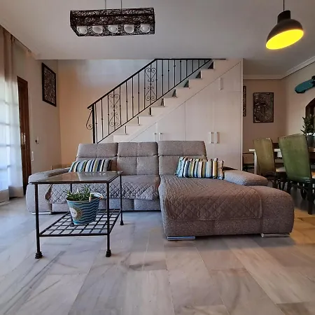 Wave House. Terrace, Bbq,piscina,800mt To Beach *